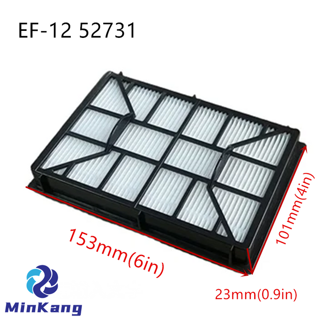Filtre à Air d'échappement HEPA 52731 EF-12, pour aspirateur à cartouche Kenmore 81615,BC4026 #591021101