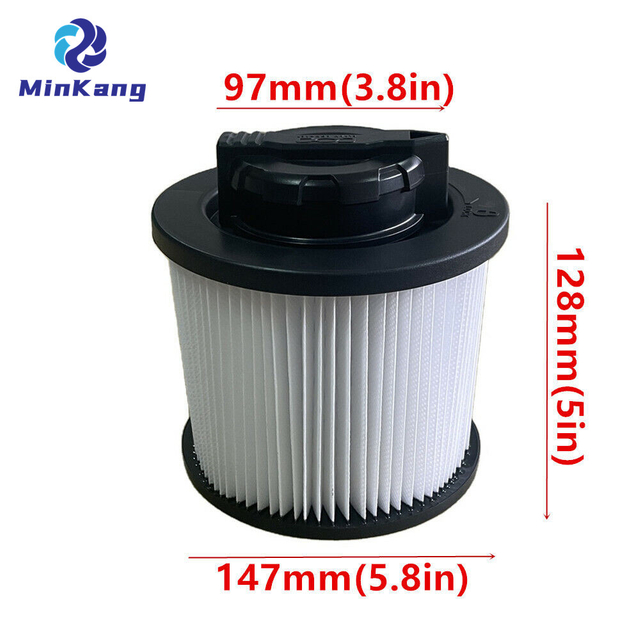 DeWalt DXVC4001 filtre à cartouche adapté pour 4 gallons Compatible avec DXV04T DXVO5P DXV05S DXV08S Shop pièces d'aspirateur sec et humide 