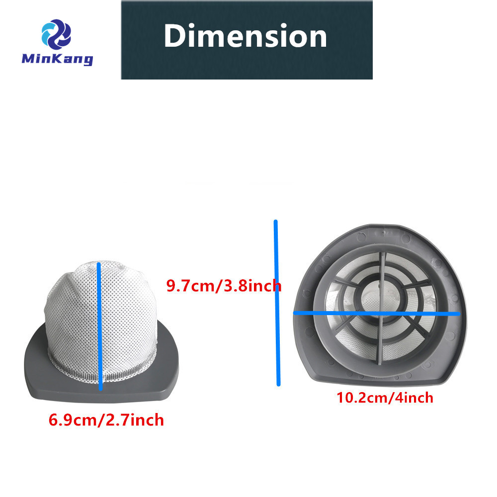 Filtre de remplacement pour aspirateur Bissell, bâton léger sans sac, pièce n ° 2033, 1611508