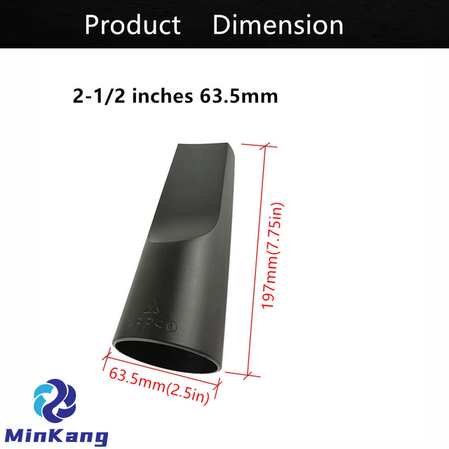 V2CT 63,5 mm outil de crevasse à vide pour Vacmaster Most 2-1 / 2 pouces Systèmes de tuyau