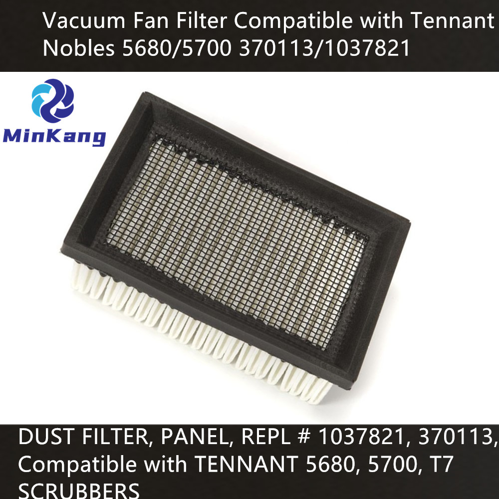 Filtre de panneau anti-poussière de ventilateur 1037821, pour Tennant nobles 5680/5700 370113 