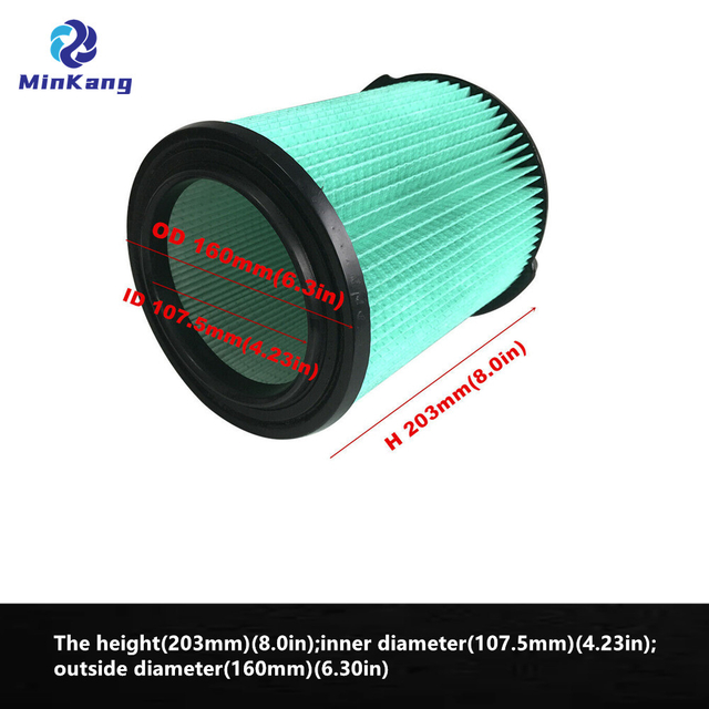 Filtre HEPA pour aspirateur à cartouche vert 38753 9-38753, pour CRAFTSMAN CMXZVBE38753, filtre HEPA pour aspirateur humide/sec 