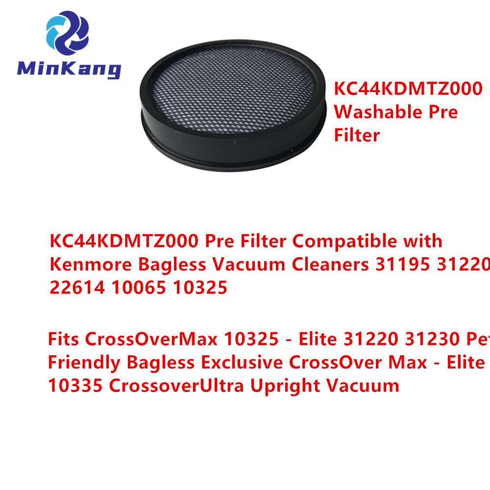 KC44KDMTZ000 Pré-filtre lavable pour aspirateur sans sac Kenmore 31195 31220 CrossOver Max 10325