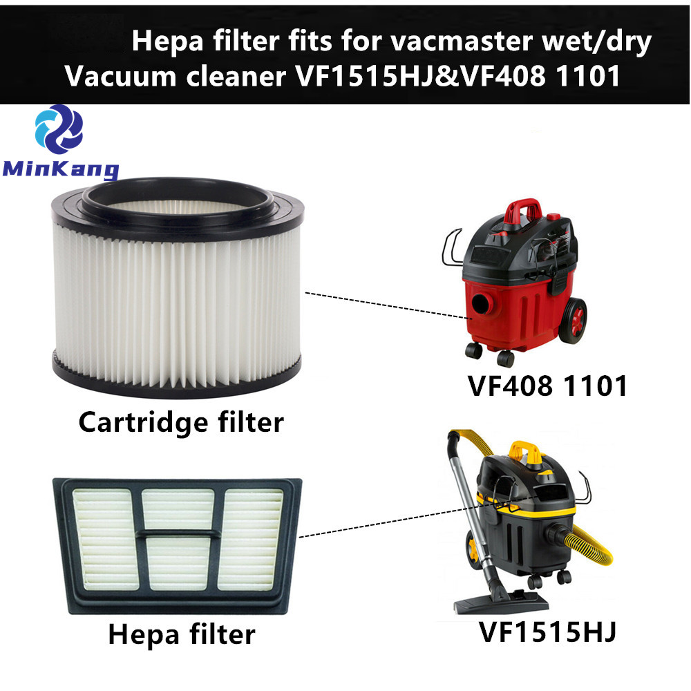 FILTRE D'ÉCHAPPEMENT EN MATÉRIEL HEPA VFHF POUR LE MODÈLE Vacmaster VF408