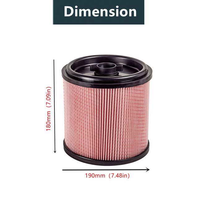 VCFF 3701 RETENUE DE FILTRE À CARTOUCHE À HAUTE EFFICACITÉ POUR Aspirateur Hart Vacmaster Shop-Vac PICK-UP À SEC UNIQUEMENT