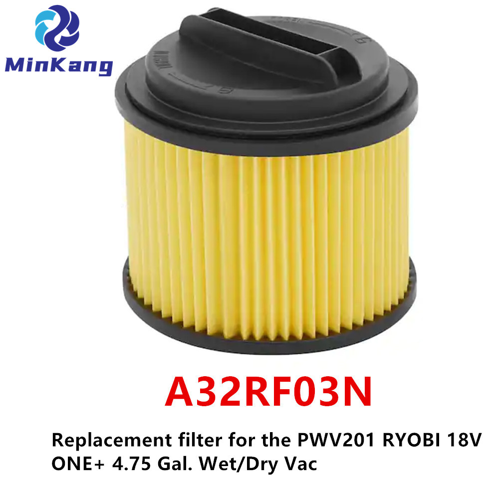  A32RF03N Filtre de remplacement pour PWV201 RYOBI 18V ONE+ 4,75 Gal.Aspirateur sec/humide