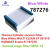 Filtre HEPA 13 pour aspirateur bleu/blanc 787276 pour aspirateur cylindrique Thomas