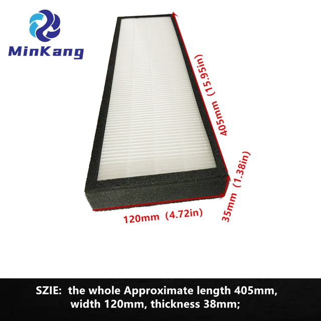 Filtre HEPA de remplacement FLT4825 de taille B pour purificateurs d'air Germguardian Compatible avec les modèles des séries : AC4800, AC4900 ;
