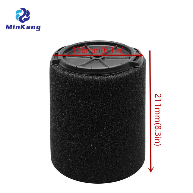 Mousse noire VF7000, Application humide uniquement, remplacement pour aspirateur Ridgid de 5 à 20 gallons, accessoires