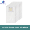 Sacs filtrants HEPA pour aspirateur vertical IB600 blancs pour aspirateur vertical Kenmore Intuition 