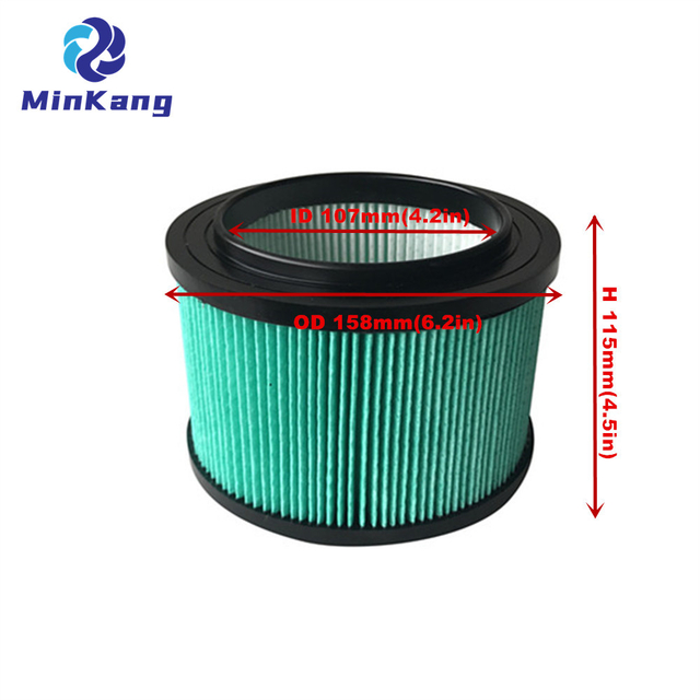 Filtre HEPA pour aspirateur 9-16950 pour la plupart des aspirateurs Craftsman de 3 ou 4 gallons fabriqués en 1988 et après  