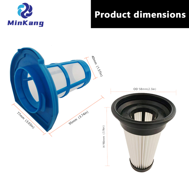 Nettoyage du filtre HEPA et panier HEPA pour le fournisseur de filtre HEPA VACMASTER