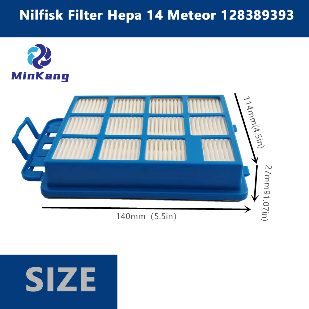 Filtre HEPA de remplacement pour aspirateur Nilfisk, pièces détachées Hepa 14 Meteor 128389393
