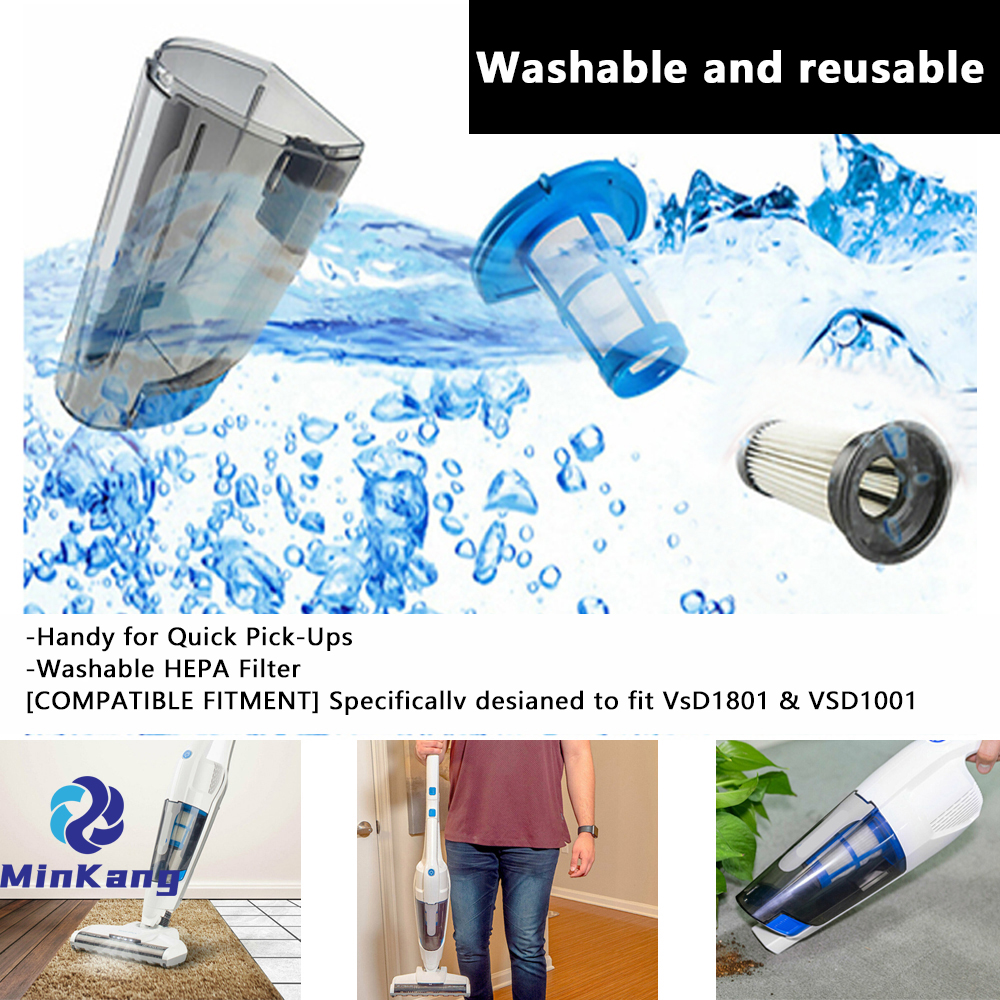 Nettoyage du filtre HEPA et panier HEPA pour le fournisseur de filtre HEPA VACMASTER
