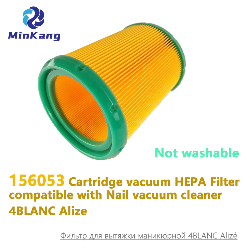 156053 Filtre HEPA à vide de la cartouche pour ongle 4Blanc Alize