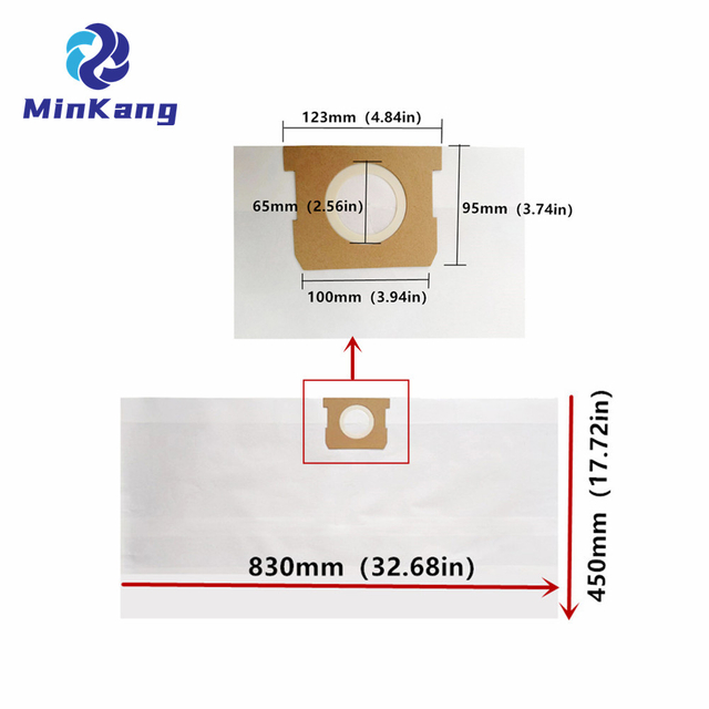 Sacs filtres à poussière haute efficacité VHBL pour Vacmaster VBV1210 12 à 16 gallons la plupart des aspirateurs secs/humides Shop-Vac (12 à 14 gallons)