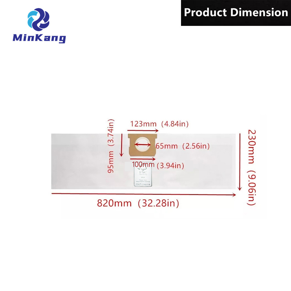 Sac filtre à poussière pour aspirateur Stanley et PorterCable, pièces d'aspirateur sec et humide de 4 gallons #25-1238