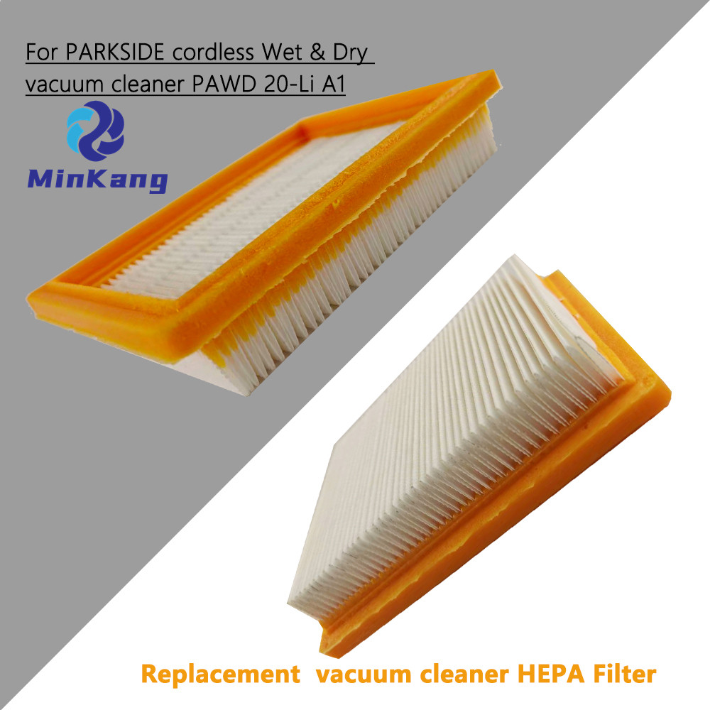 Filtre HEPA de rechange pour aspirateur eau et poussière sans fil PARKSIDE PAWD 20-Li A1