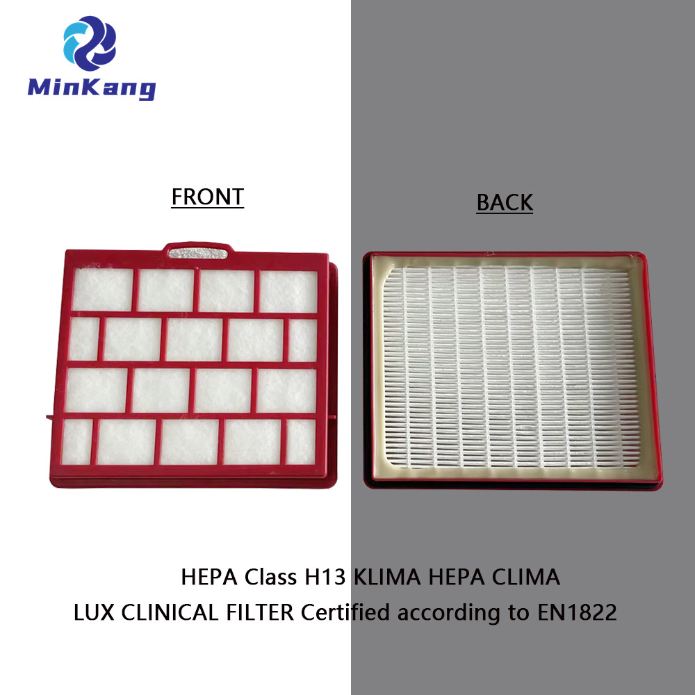 Aspirateur rouge LUX FILTRE CLINIQUE HEPA Classe H13 KLIMA HEPA CLIMA pour ELECTROLUX