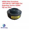 Filtre HEPA Euroclean 1407160-01 pour filtre Ergoclean SerVac UZ964 hip vac