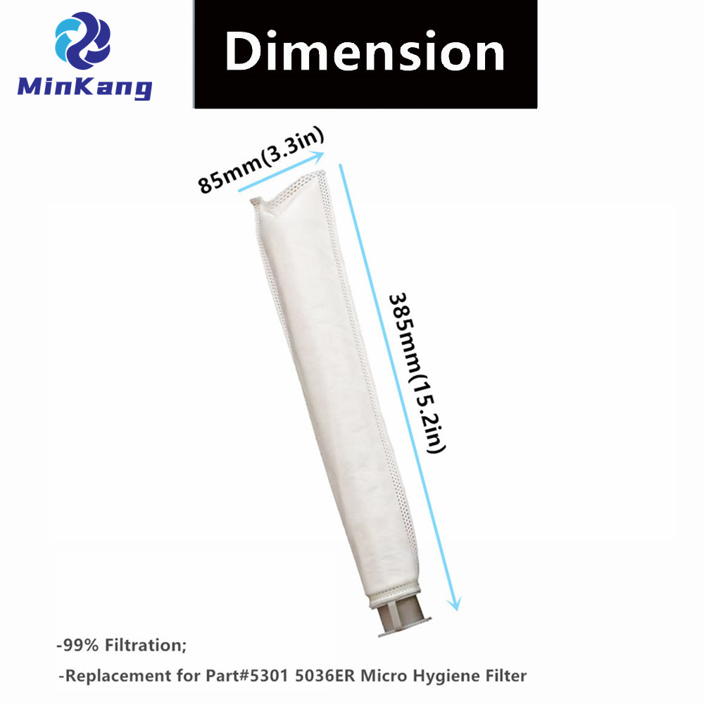 Micro filtre pour aspirateurs verticaux Windsor Sensor S12 S15 XP SR Series et Sebo Automatic X & Essential G1 G2