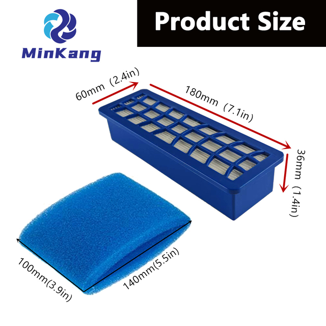 ZVCA752X 00797694 + Filtre HEPA 00632555 Kit de filtre pour Zelmer Bosch 