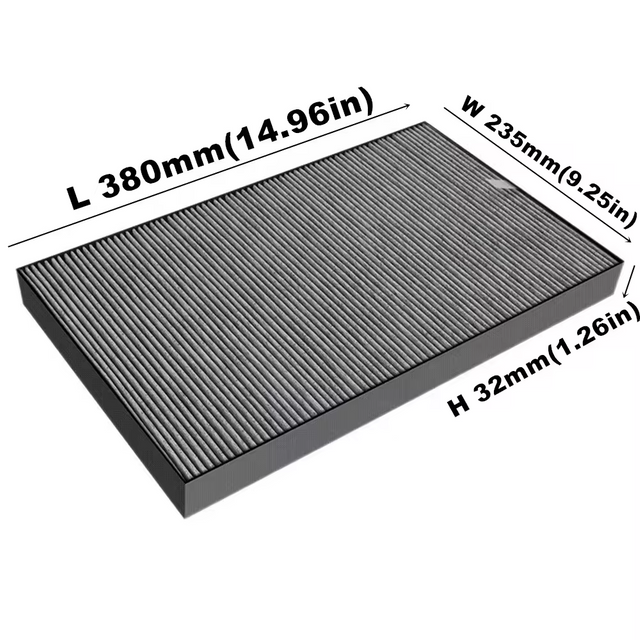Filtre Hepa de remplacement FZ-Y30SFE H13 pour purificateur d'air personnalisé en usine pour Sharp FU-Y30EUW KC / FU-Y180SW GD10 GB10