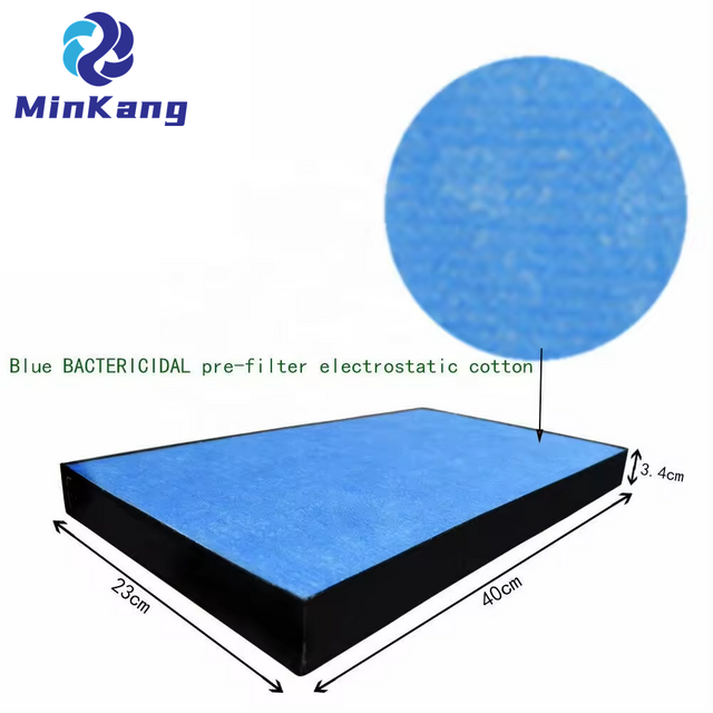 Filtre HEPA de poussière de catalyseur MC71NV2C H12 HEPA pour pièces de purificateur d'air daikin MCK70N/ACK70P/MCK70