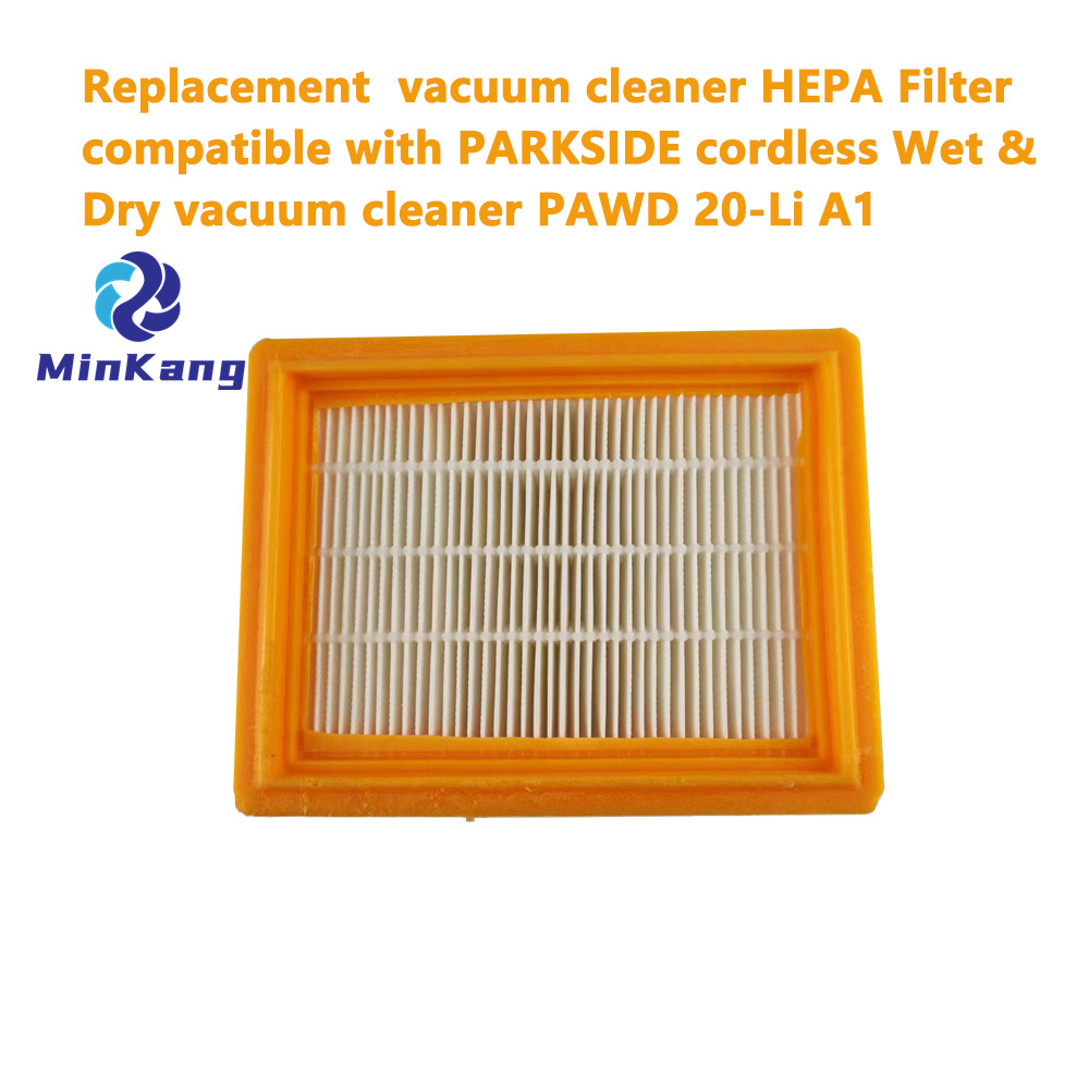 Filtre HEPA de rechange pour aspirateur eau et poussière sans fil PARKSIDE PAWD 20-Li A1