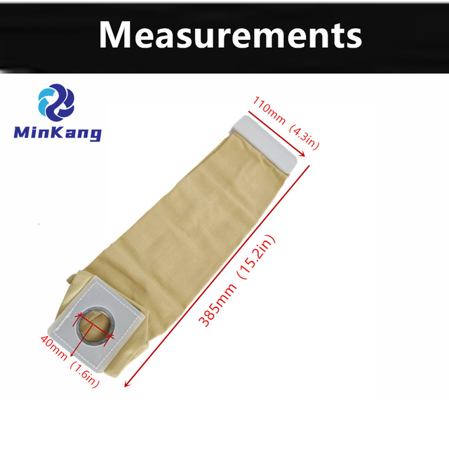 Sacs à poussière avec filtre HEPA pour aspirateur Nilfisk GU 305,305-DUAL,355,355-DUAL,455-DUAL, #1471059500