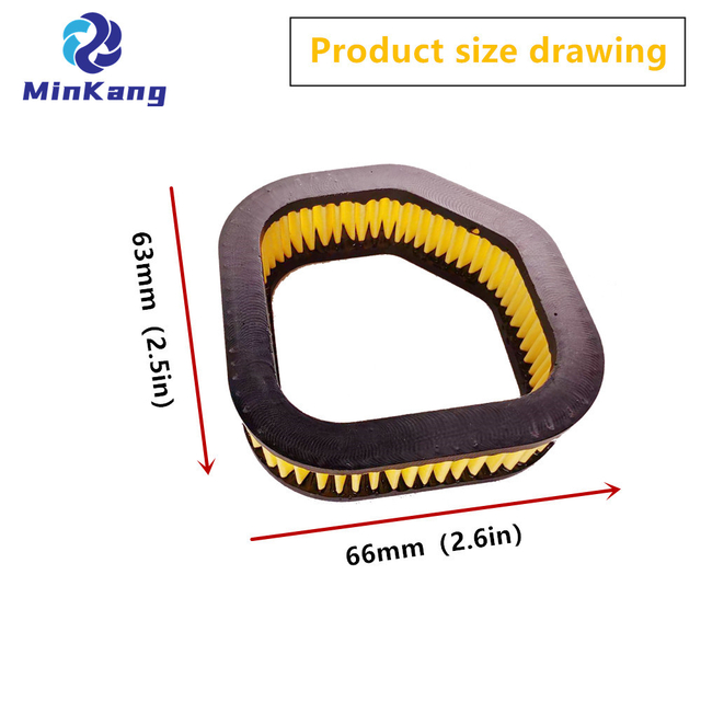 Filtre à air 901590002 pour le cultivateur de souffleur de coupe-coupe Ryobi Blower Homelite Blower