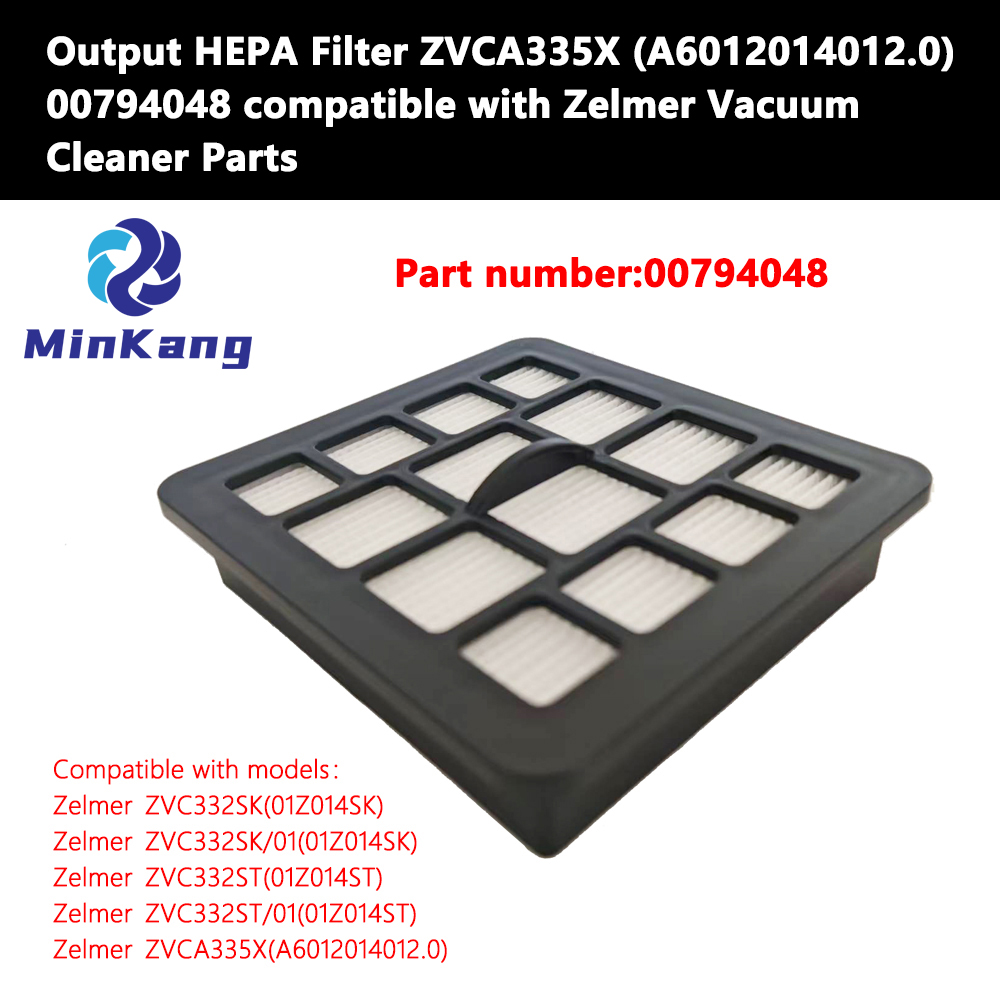 Filtre HEPA de sortie ZVCA335X (A6012014012.0) 00794048 pour l'aspirateur Zelmer 