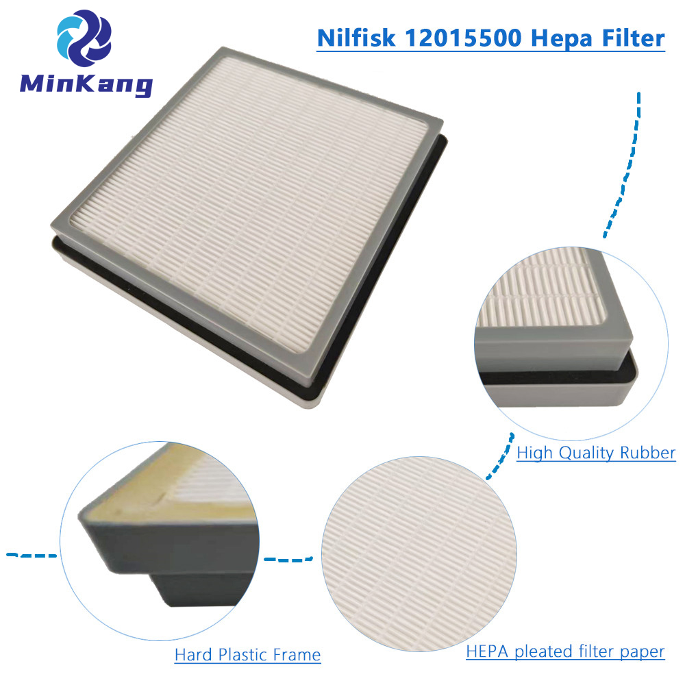 Nilfisk Remplacement 12015500 Filtre HEPA sous vide pour GD / GDS / HDS 1000 Série d'activités familiales