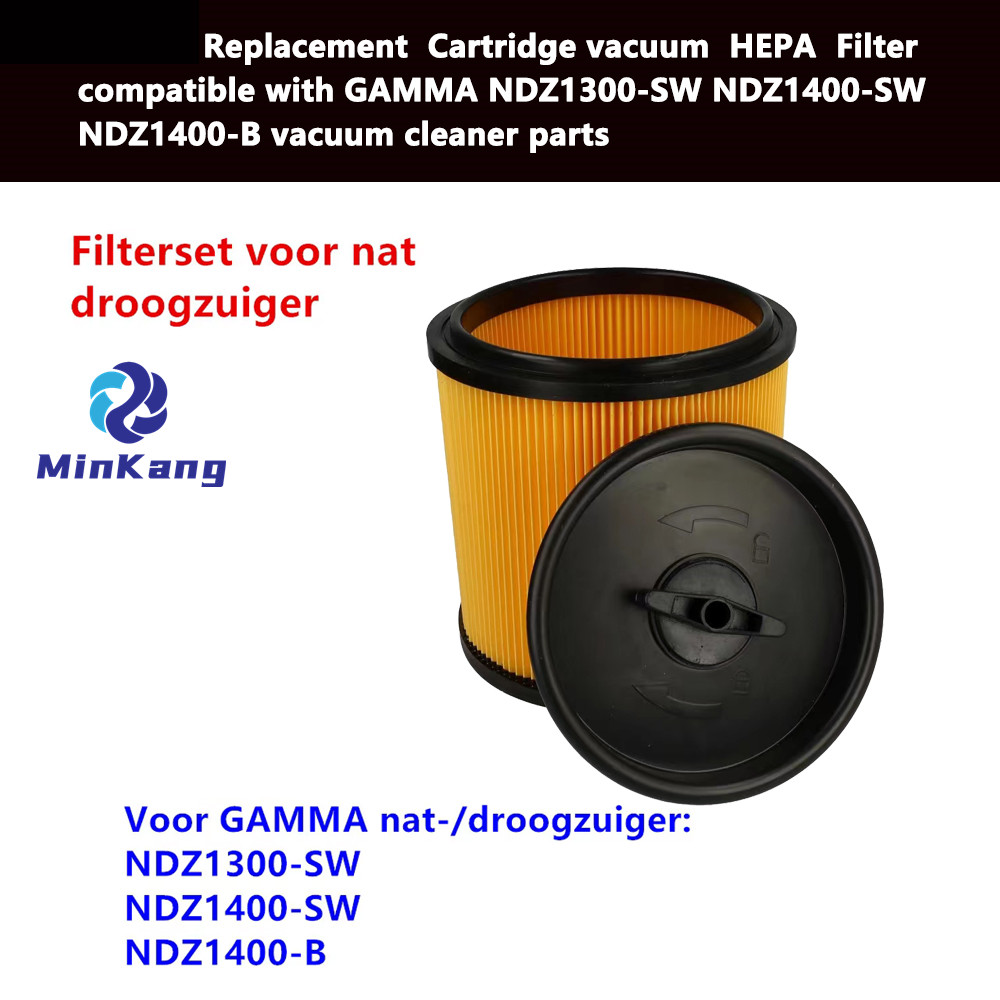 Filtre HEPA pour aspirateur à cartouche de remplacement, pour GAMMA NDZ1300-SW NDZ1400-SW NDZ1400-B 