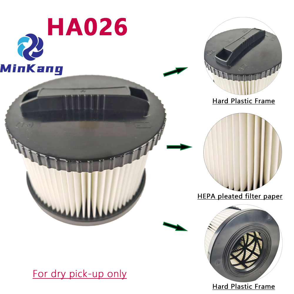  HA026 Remplacement du filtre HEPA lavable et r&eacute;utilisable 