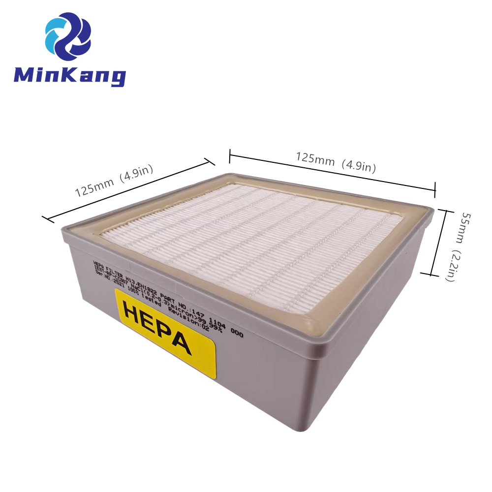Remplacement du filtre HEPA pour en amont de Nilfisk GD5, GD10 Sac à dos