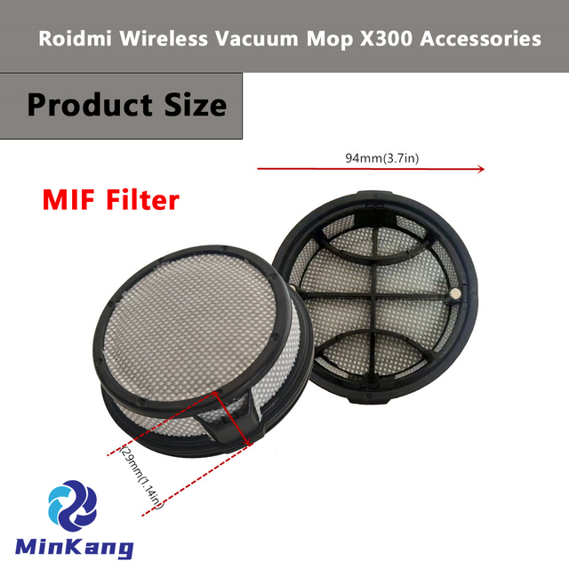 Remplacement du filtre d'aspirateur MIF pour Xiaomi Roidmi X300 portable sans fil 