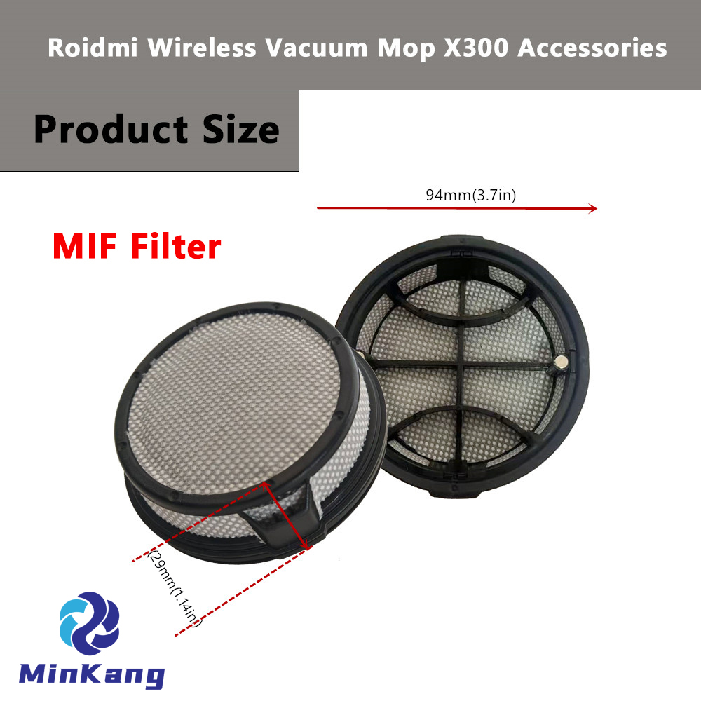 Remplacement du filtre d'aspirateur MIF pour Xiaomi Roidmi X300 portable sans fil 