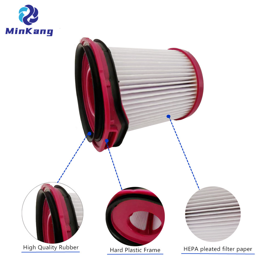 Filtre HEPA pour aspirateur violet compatible avec l'aspirateur balai sans fil Shark Cyclone EVOPOWER SYSTEM NEO II II+