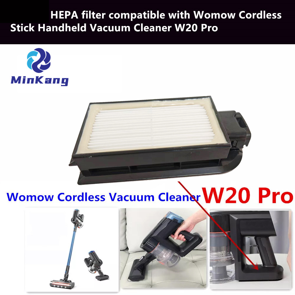  Filtre HEPA compatible avec l'aspirateur à main sans fil Womow W20 Pro