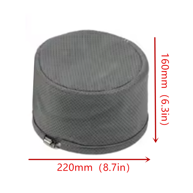 Sacs à poussière filtre à cartouche de pré-filtre en tissu HEPA non tissé pour pièces d'aspirateur RIDGID RV2400HF 