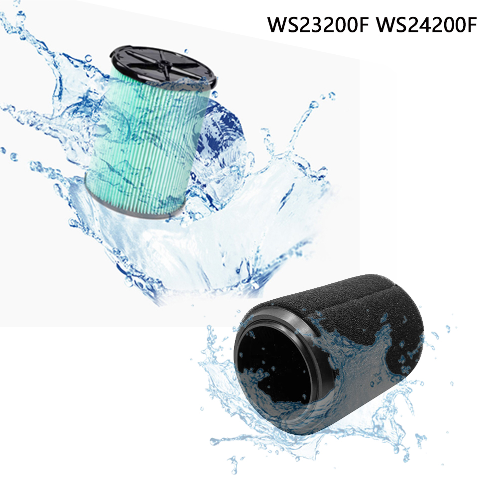 Remplacement WS21200F WS22200F WS23200F WS24200F Filtre HEPA à vide Ridgid 3-20 gallons