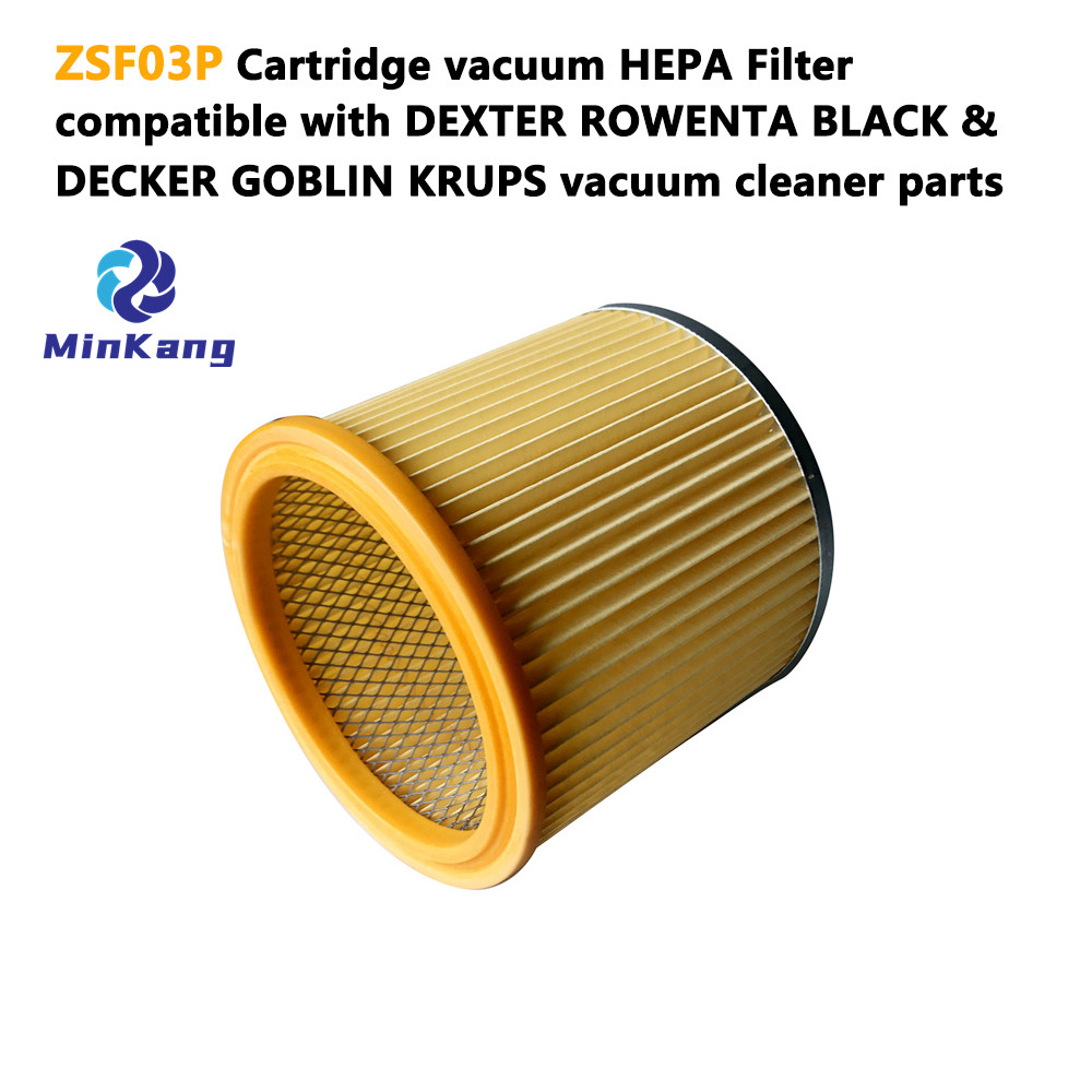 Filtre HEPA pour aspirateur à cartouche ZSF03P, pièces pour aspirateur DEXTER ROWENTA BLACK & DECKER GOBLIN KRUPS