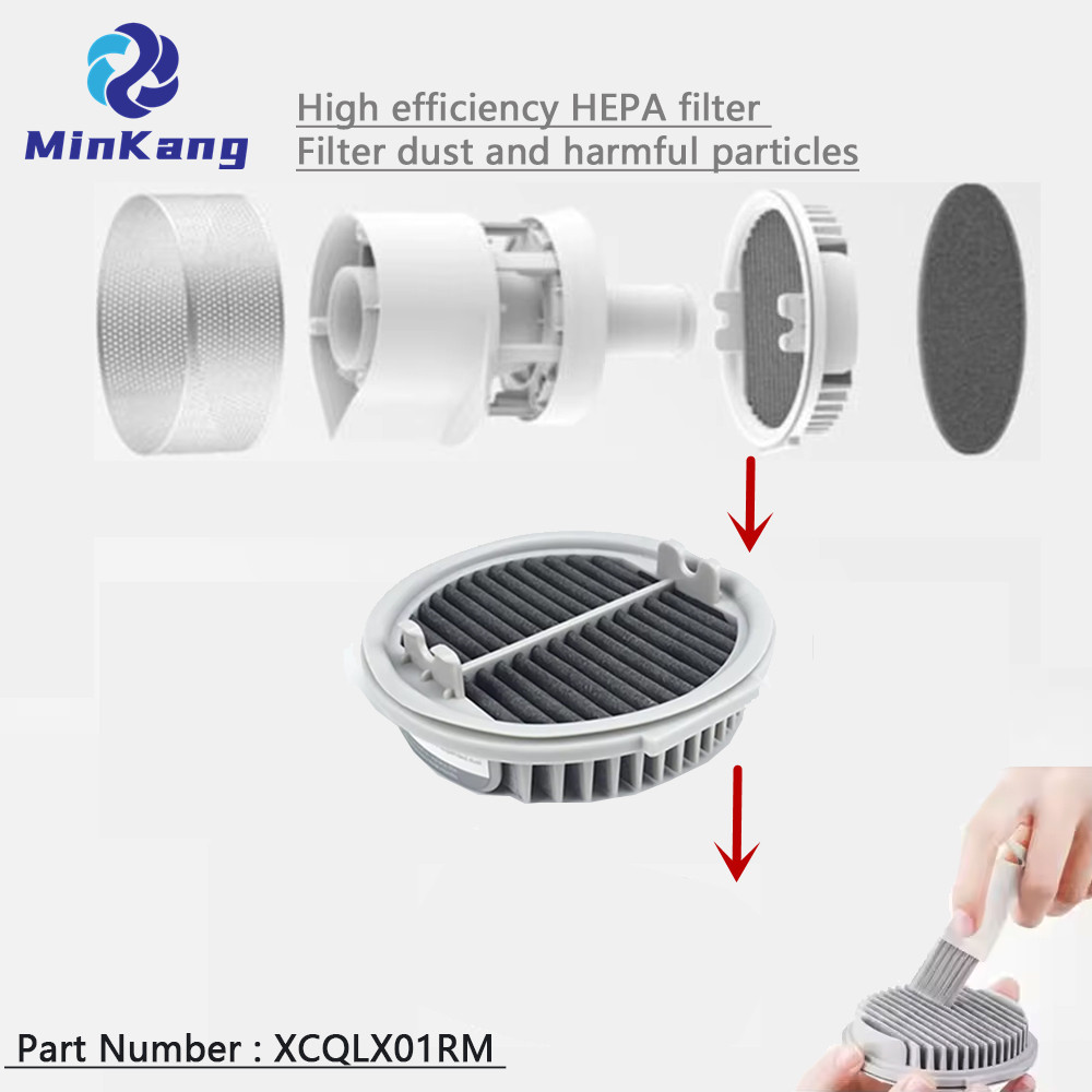 Filtre Hepa Xcqlx01RM pour aspirateur à main intelligent sans fil Xiaomi Roidmi F8 