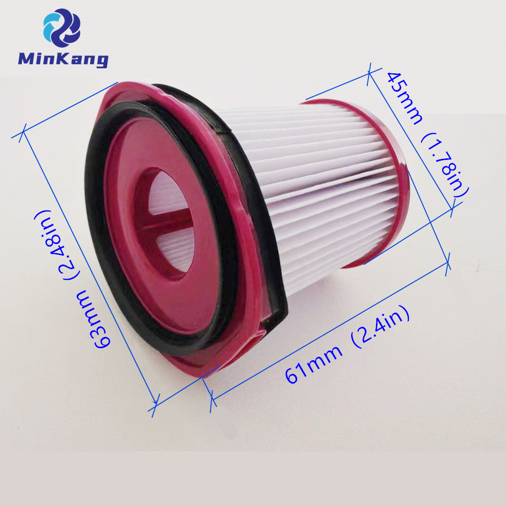 Filtre HEPA pour aspirateur violet compatible avec l'aspirateur balai sans fil Shark Cyclone EVOPOWER SYSTEM NEO II II+