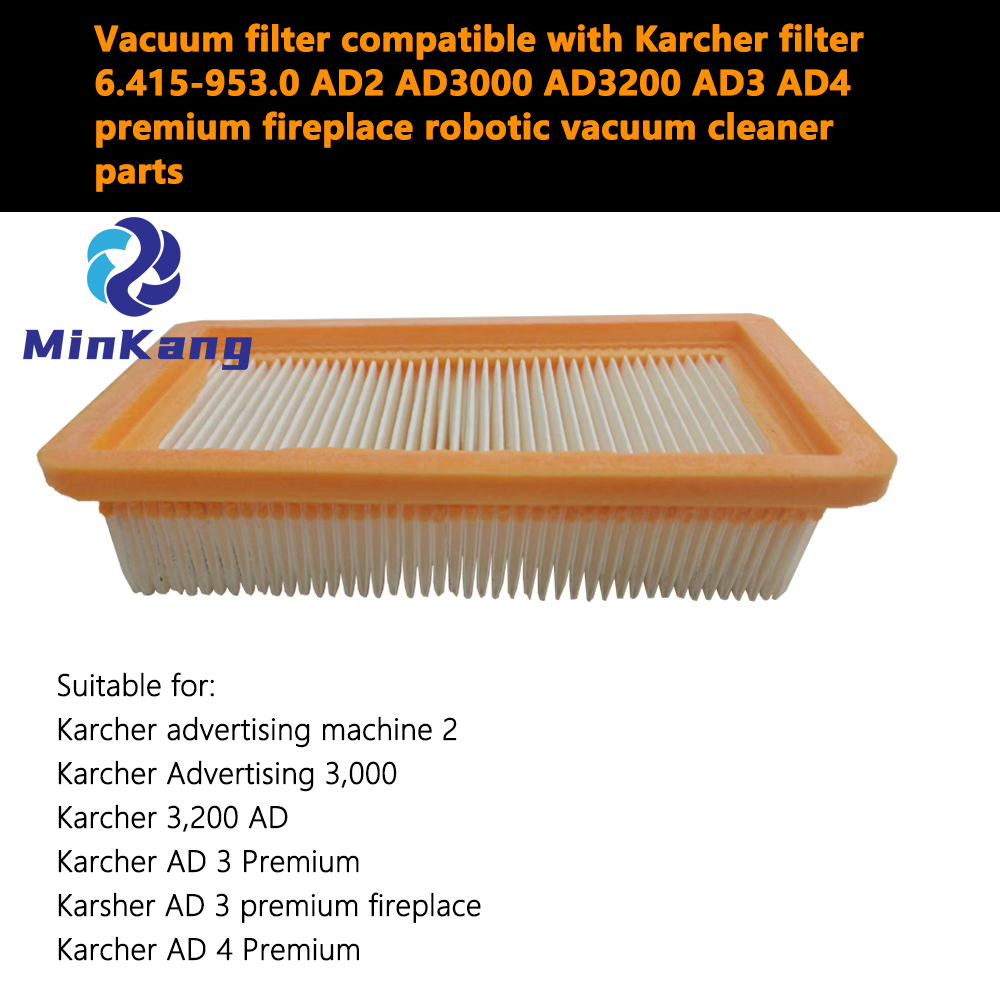 Filtre à vide pour le filtre Karcher 6.415-953.0 aspirateur 