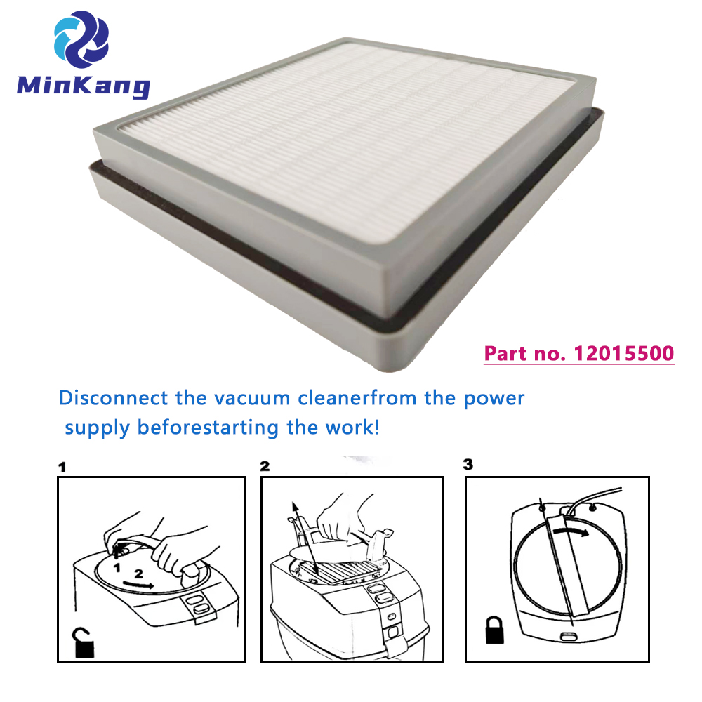 Nilfisk Remplacement 12015500 Filtre HEPA sous vide pour GD / GDS / HDS 1000 Série d'activités familiales