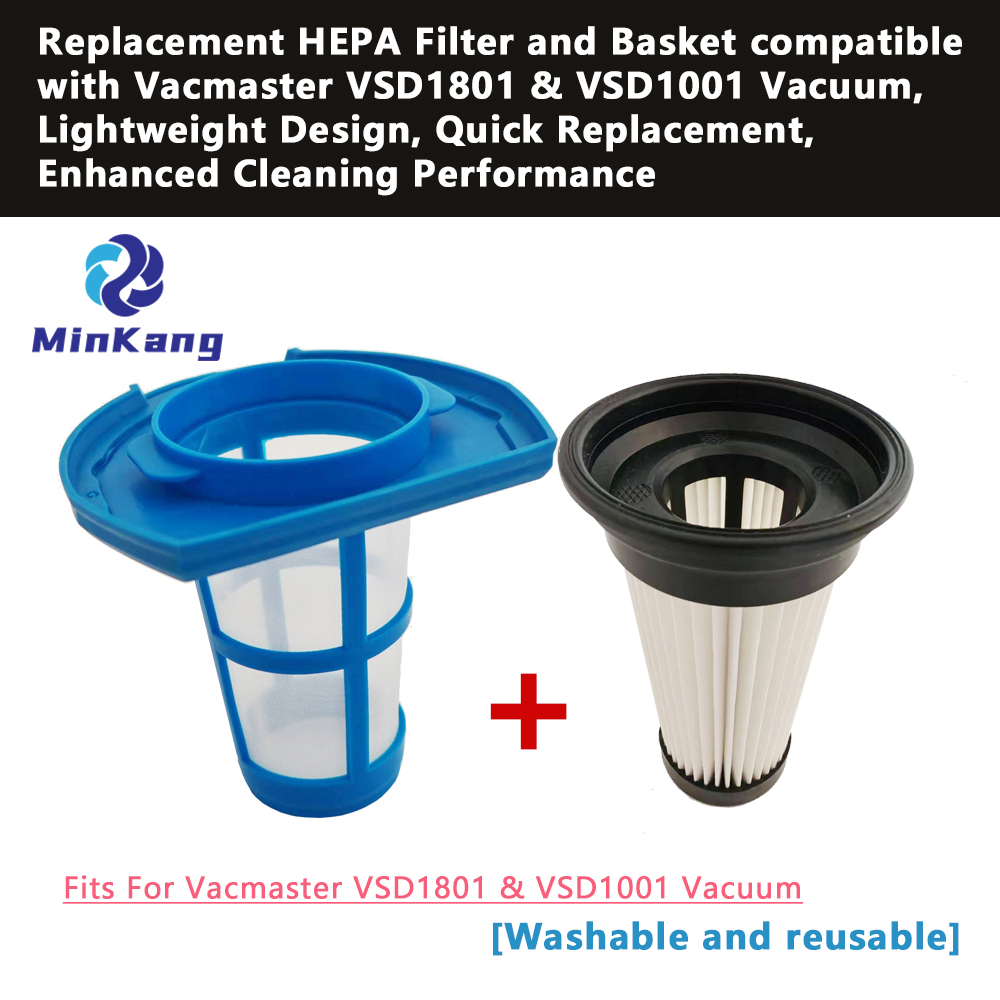 Nettoyage du filtre HEPA et panier HEPA pour le fournisseur de filtre HEPA VACMASTER