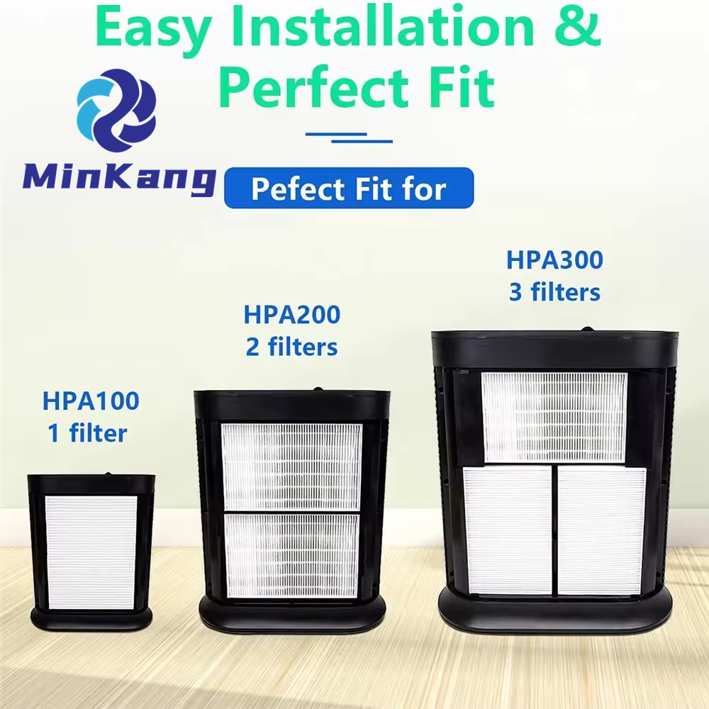 Pièces de filtre de remplacement de purificateur d'air personnalisées, pour filtres Hepa Honeywell HRF-R1, pièces de purificateur d'air HRF-R1