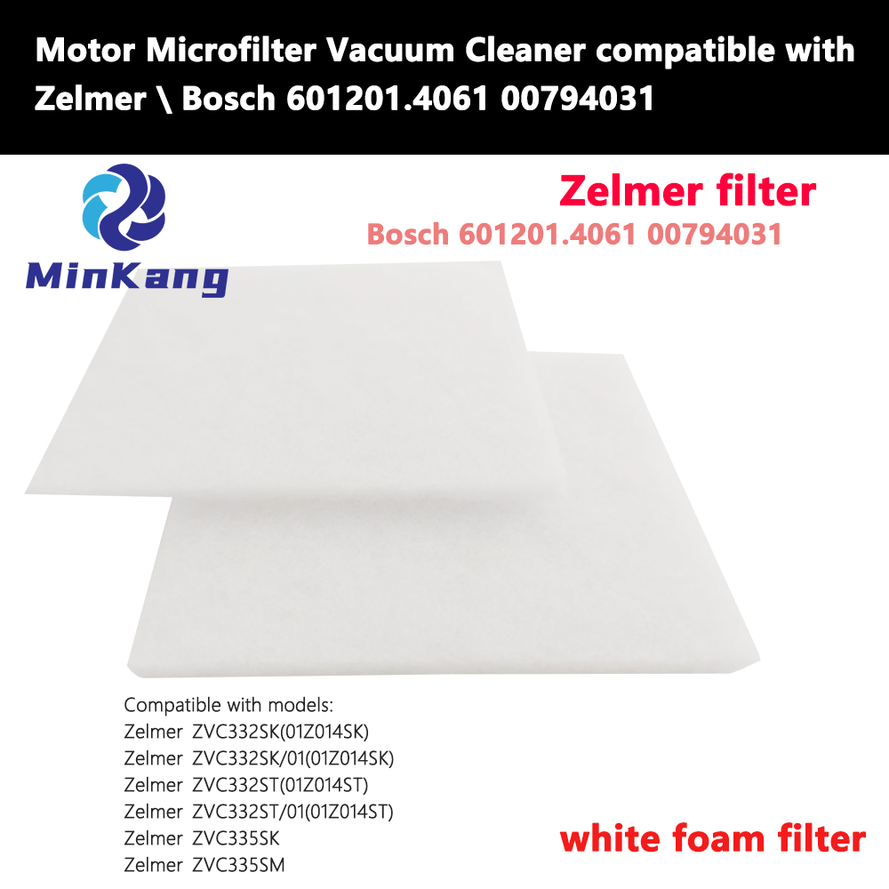 Motor Microfilter Vison pour Zelmer Bosch 601201.4061 00794031